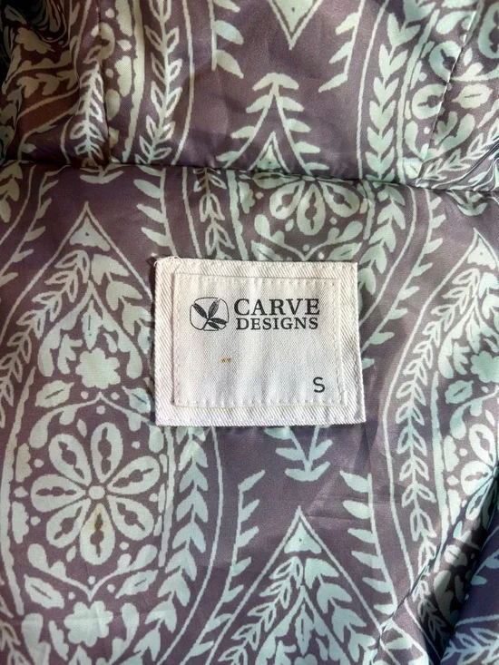 Carve Designs Quilted Vest - Cute Details - Blue/Gray - Picture 4 of 6